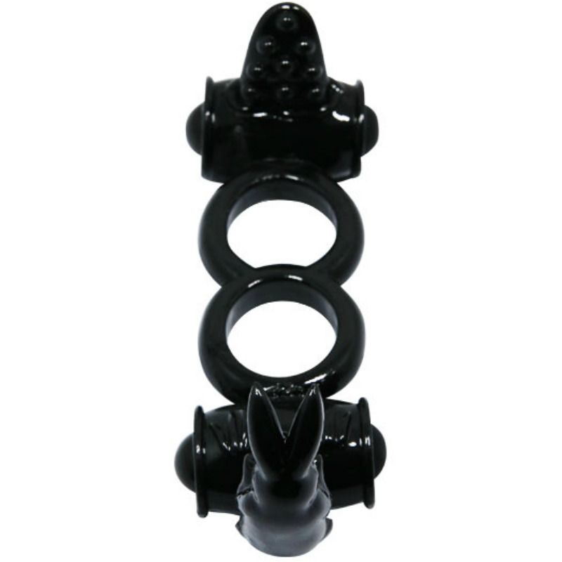Sweet Ring Double Rabbit Pleasure Ring