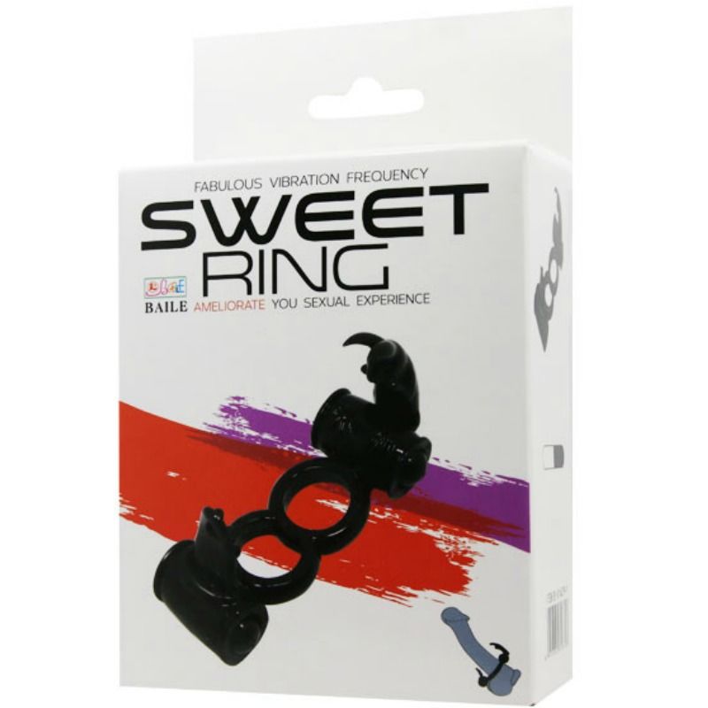 Sweet Ring Double Rabbit Pleasure Ring