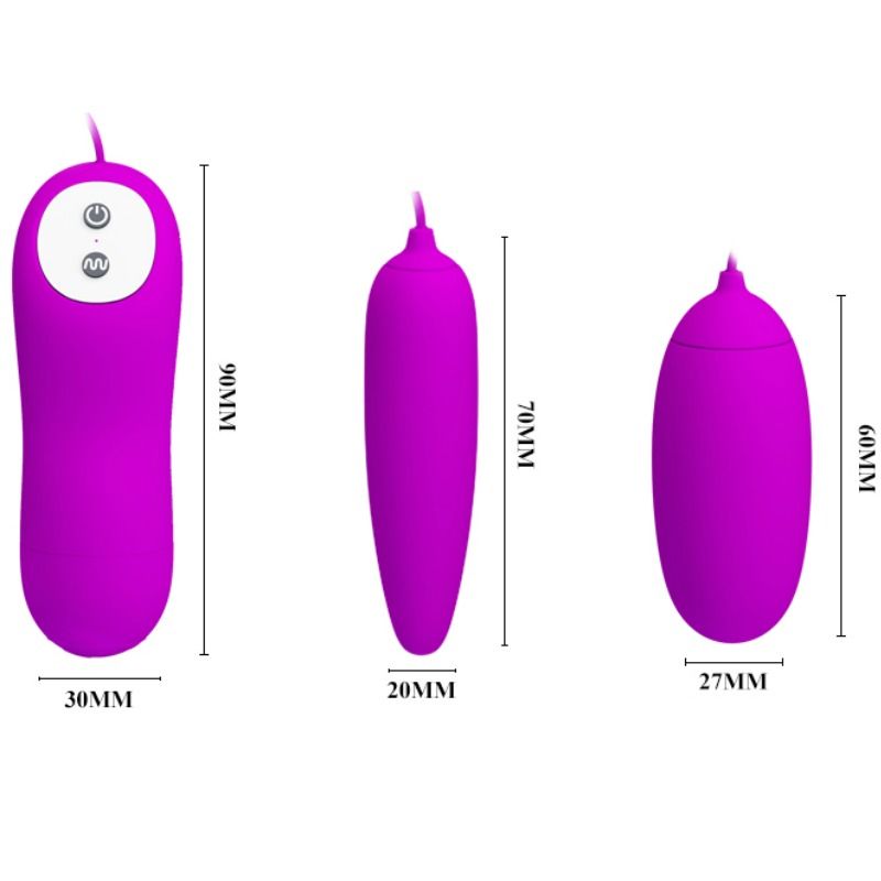 Irma Double Vibrating Pleasure Egg