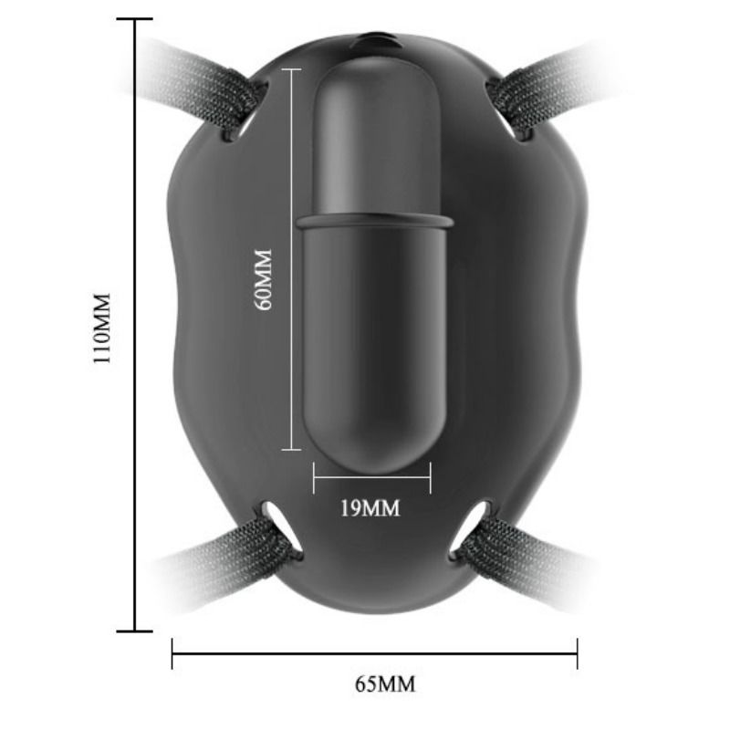 Carter Vibrating Bullet Strap On