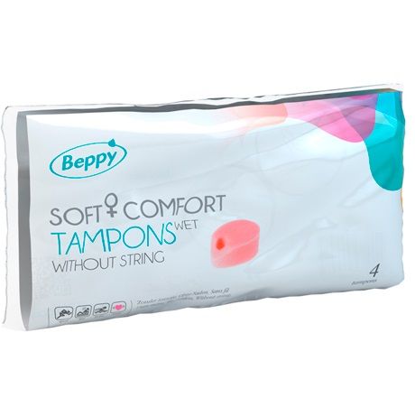 Soft Comfort Wet Tampons - 4 Pack