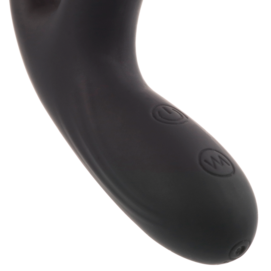 Vibrating Black Anal Massager