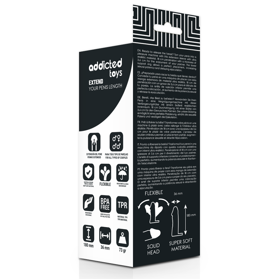 Penis Enlargement Extender 18cm