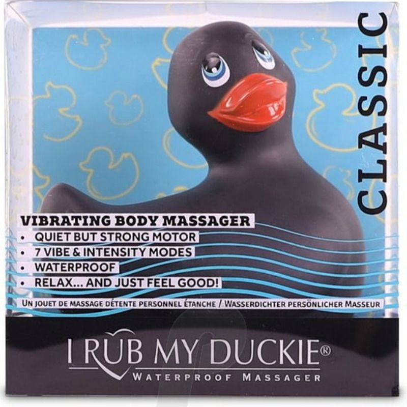 Pato Vibrador Clásico - Negro