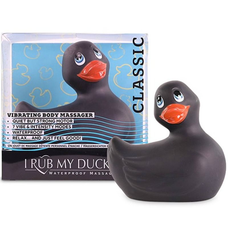 Pato Vibrador Clásico - Negro