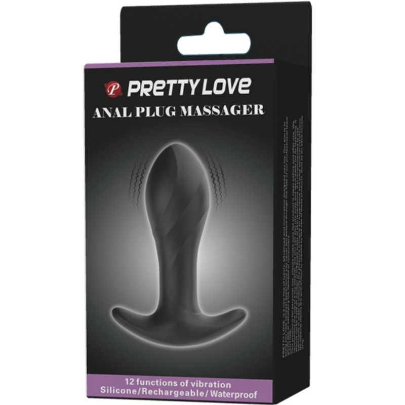 Premium Black Anal Vibrator