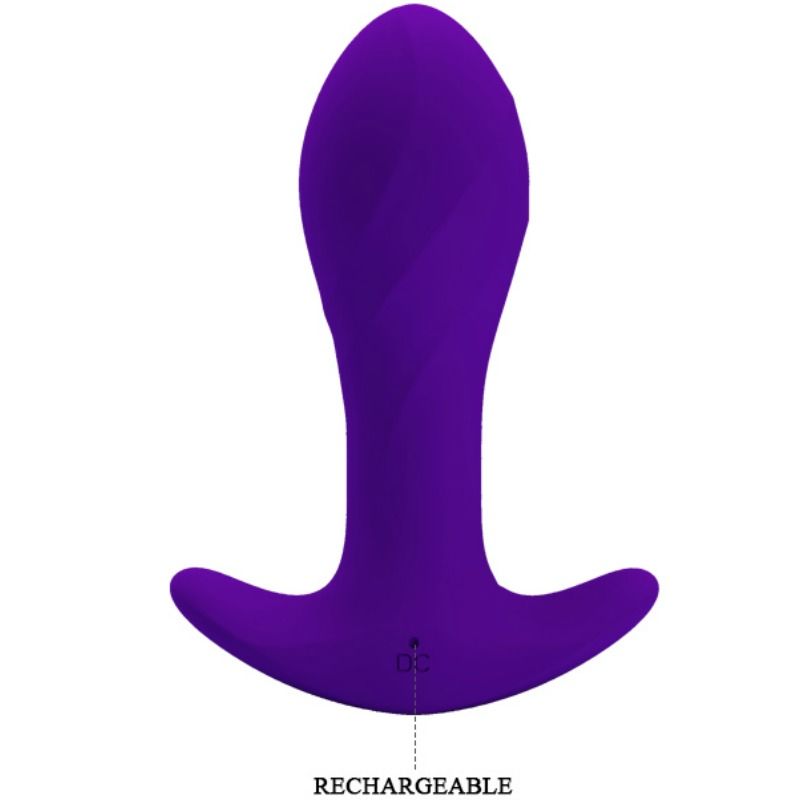 Lilac Vibrating Anal Massager