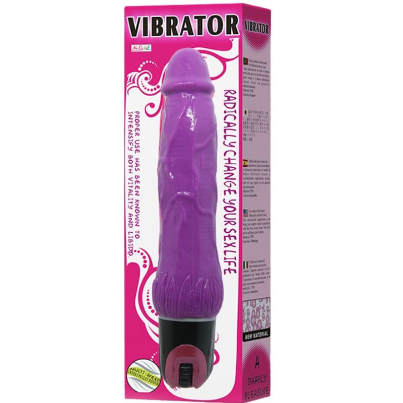 Vibrador Roxo Multi-Velocidade para Prazer Profundo