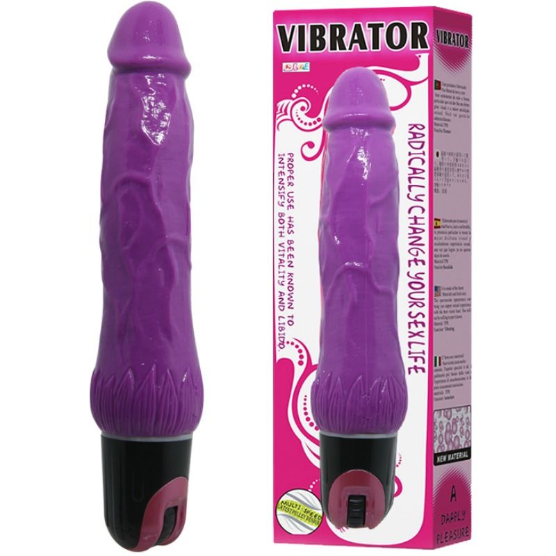 Vibrador Roxo Multi-Velocidade para Prazer Profundo