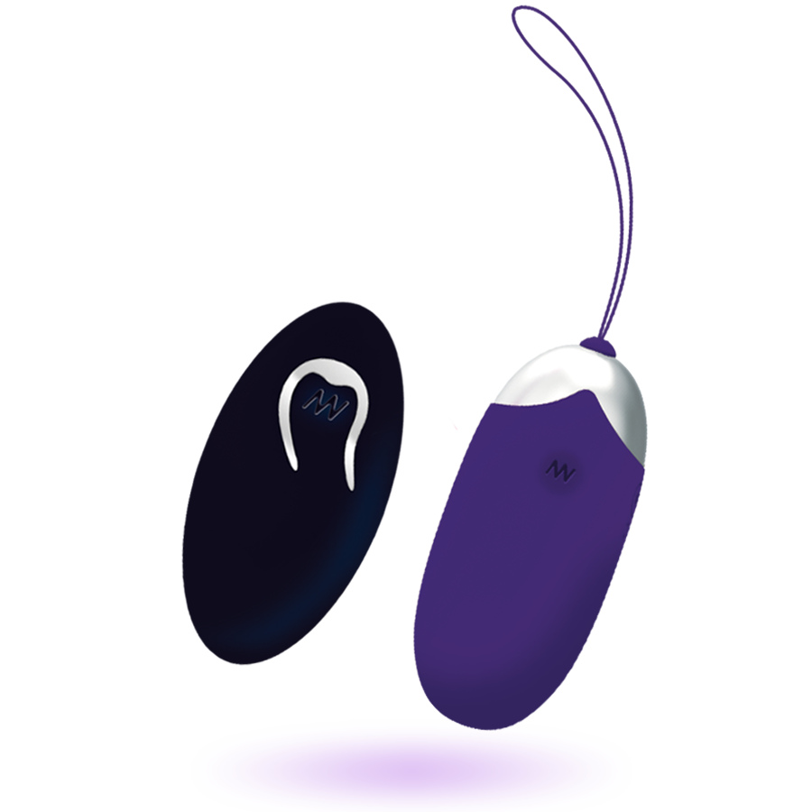 Flippy II Purple Remote Control Vibrating Egg