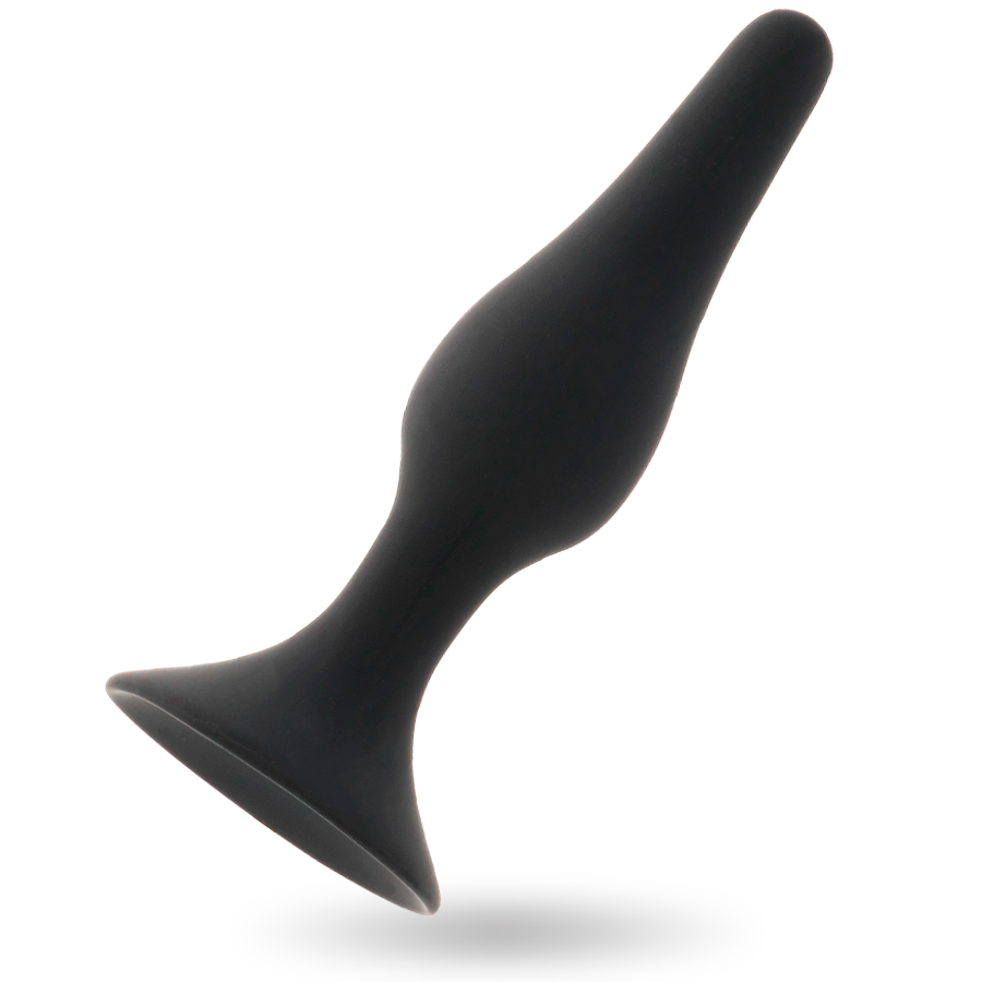 Anal Level 4 Black Butt Plug 15.5cm