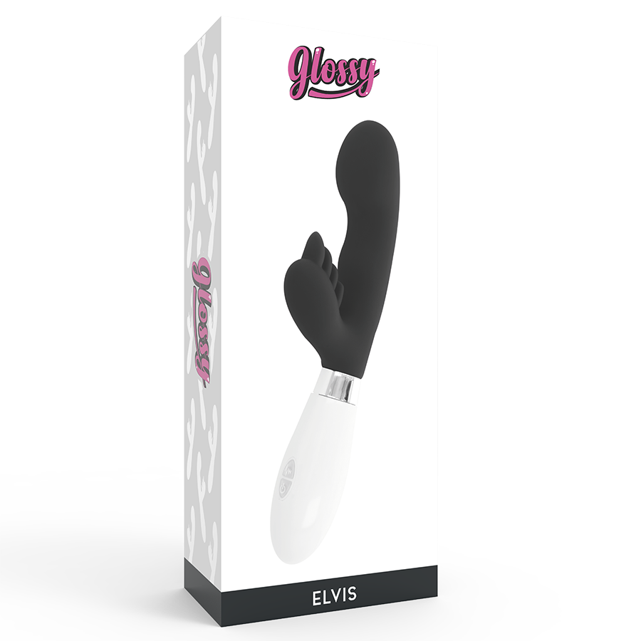 Elvis Rabbit Vibrator - Black