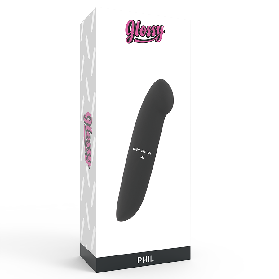 Phil Vibrator - Sleek Black Pleasure Toy