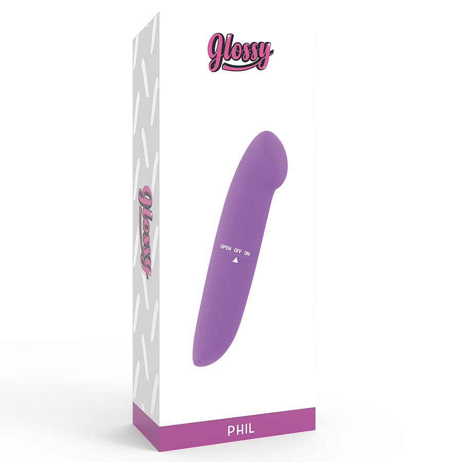 Phil Purple Vibrator - Personal Pleasure