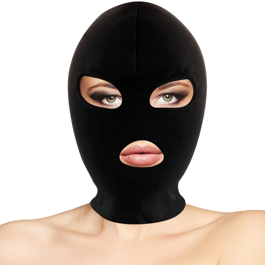 Black BDSM Eyes & Mouth Mask