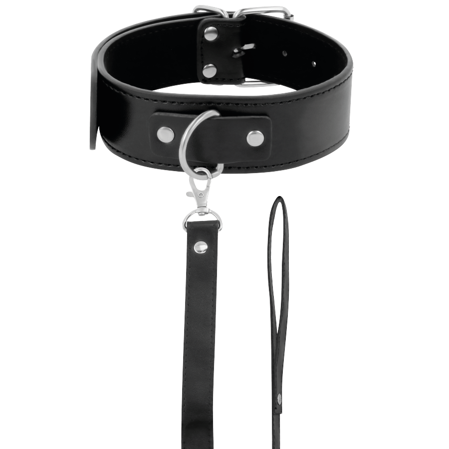 Leather Chain Posture Collar