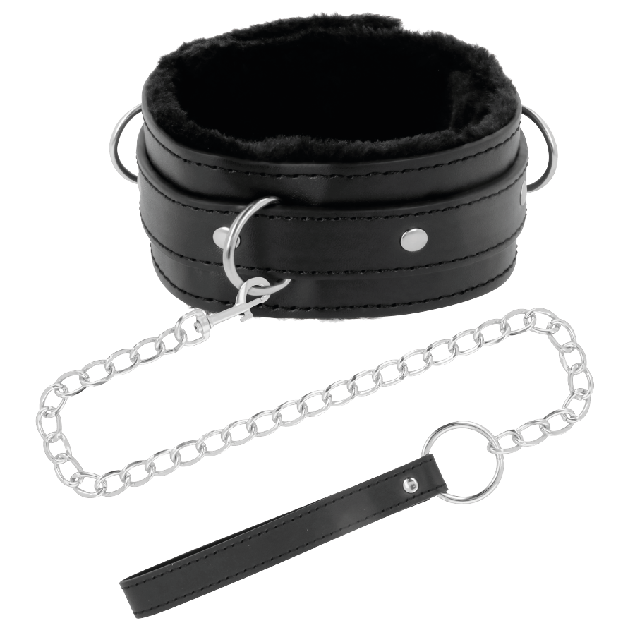 Leather Chain Posture Collar
