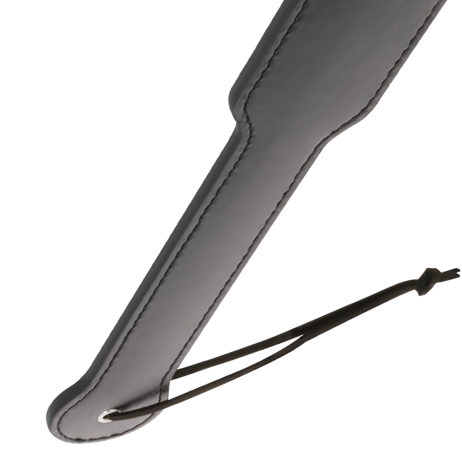 Sleek Black Fetish Paddle for BDSM Play