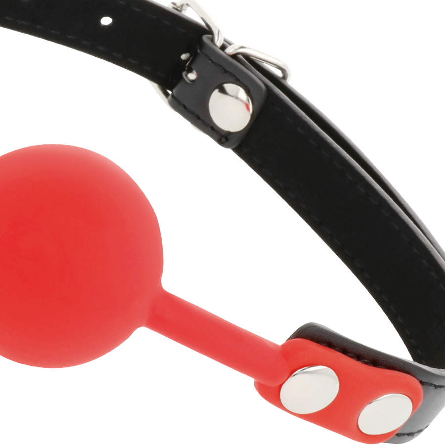 Red Silicone Bondage Gag
