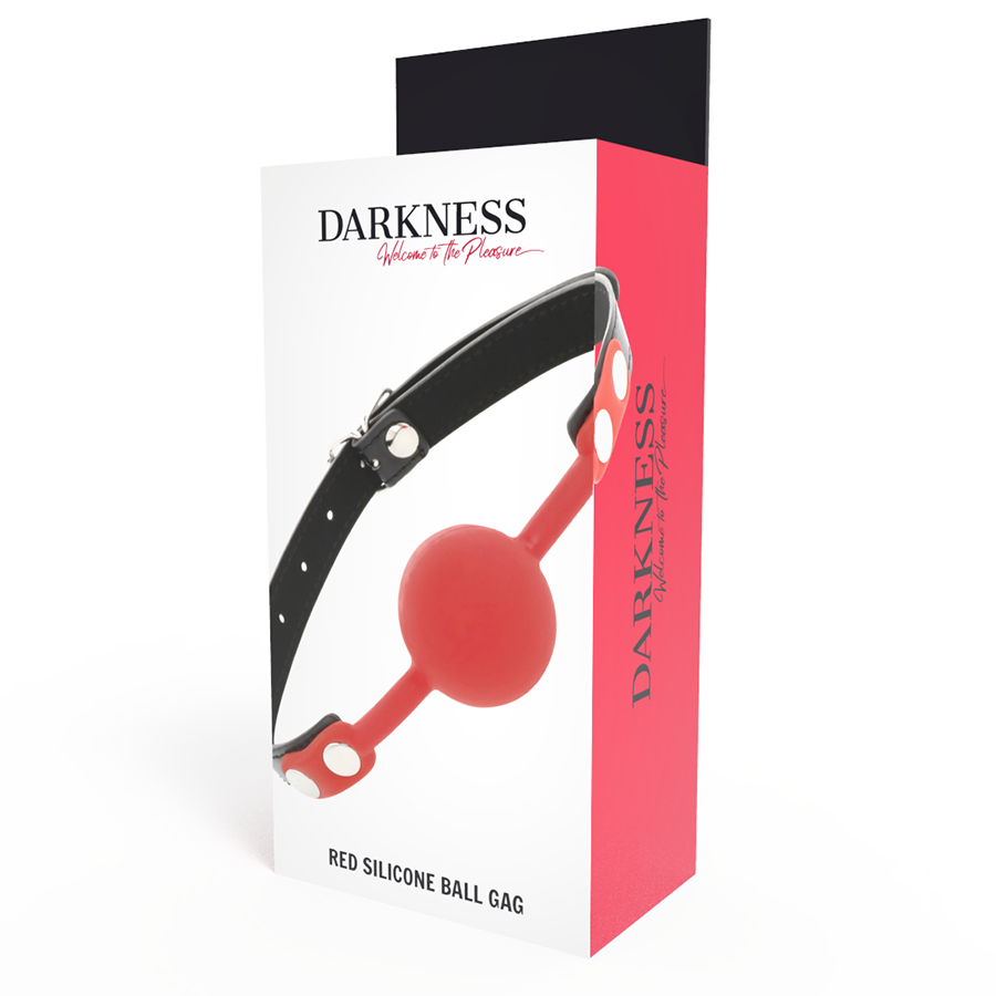 Red Silicone Bondage Gag