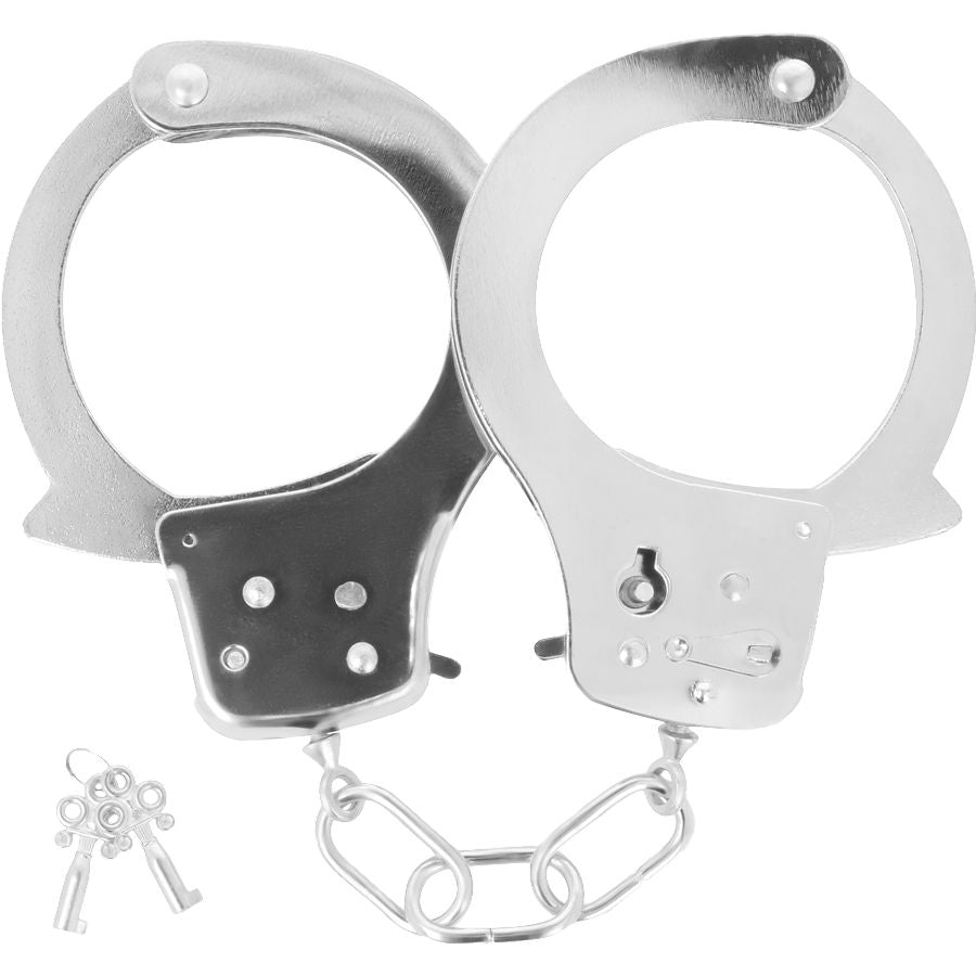Metal Handcuffs with Keys for Bondage