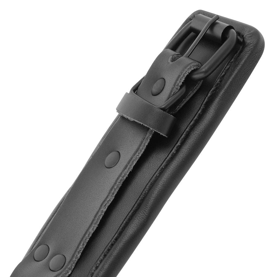 Esposas de Cuero Negro Ajustables