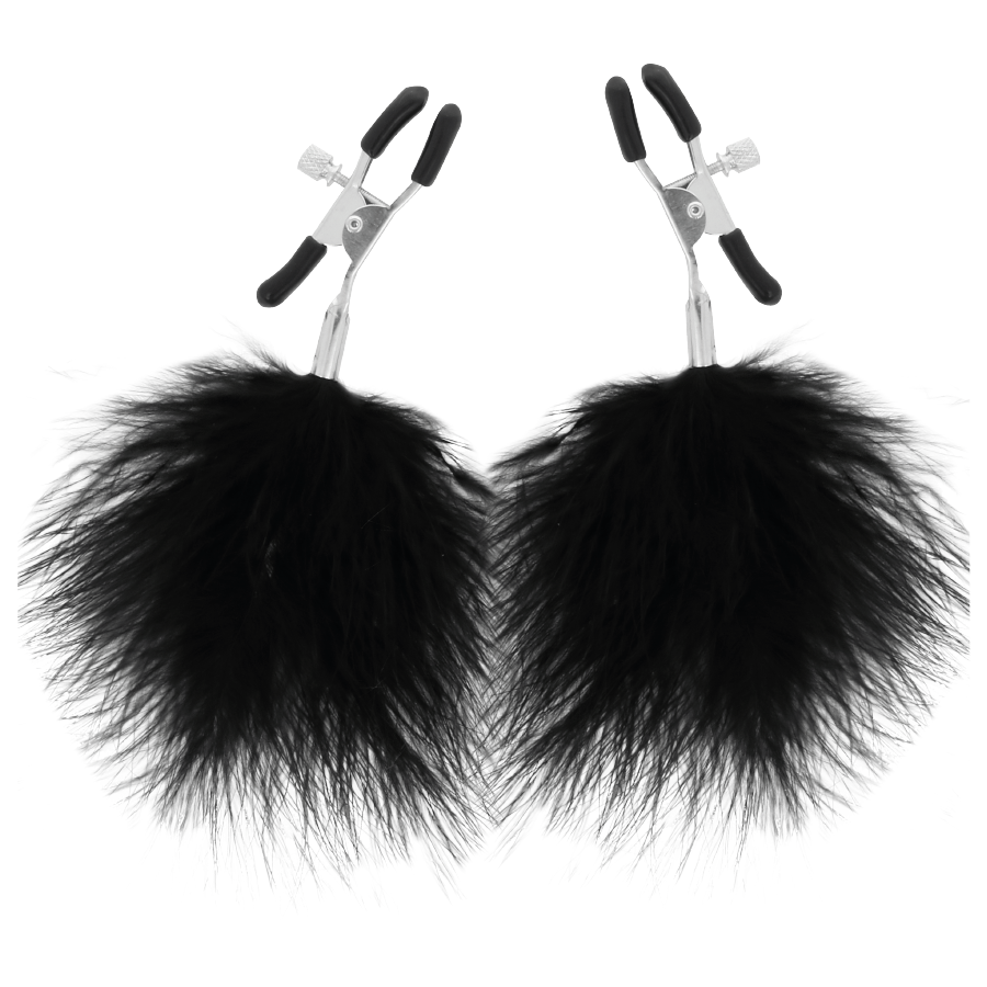 Pom-Pom Erotic Nipple Clamps