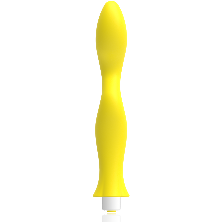 Vibrador Gavyn para Punto G en Amarillo