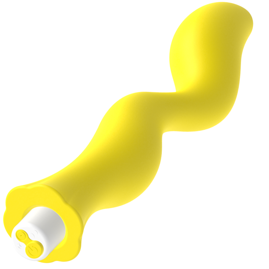 Vibrador Gavyn para Punto G en Amarillo