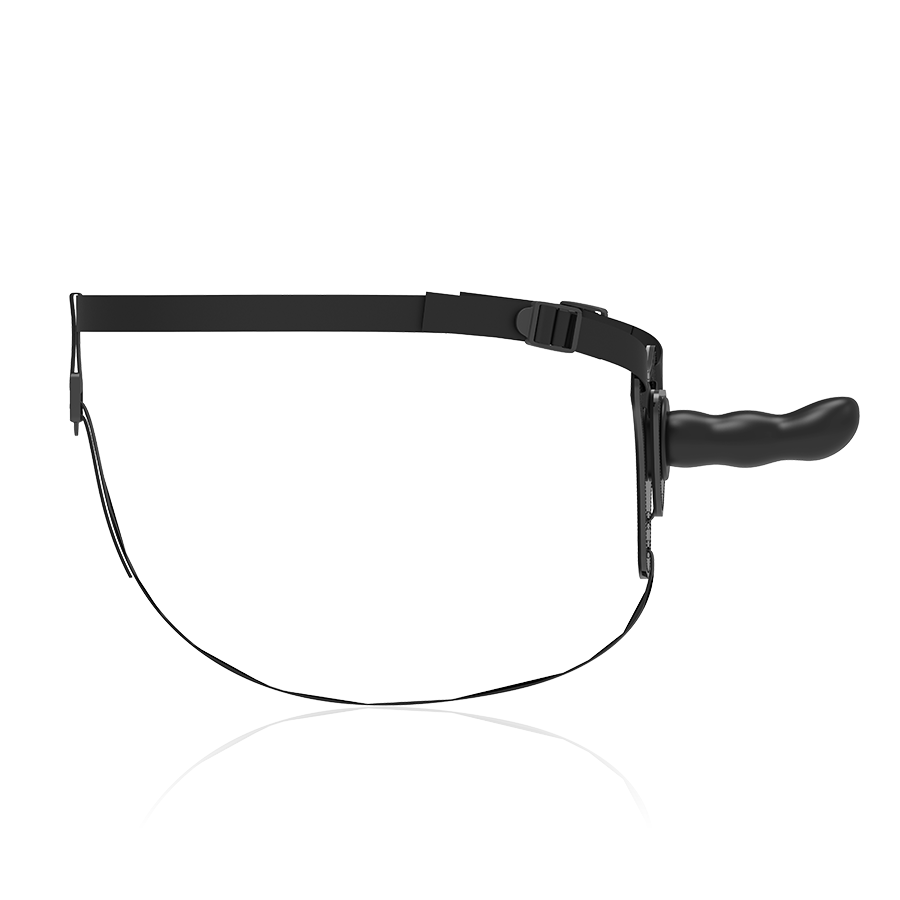 Estimulador de Punto G de Silicona Negro 16cm