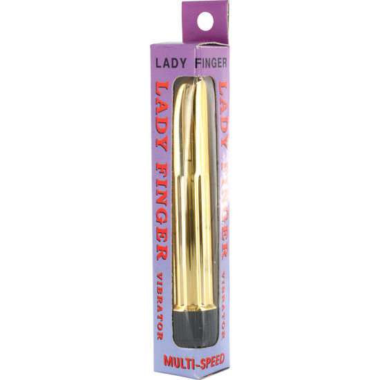 Ladyfinger Gold Mini Vibrator