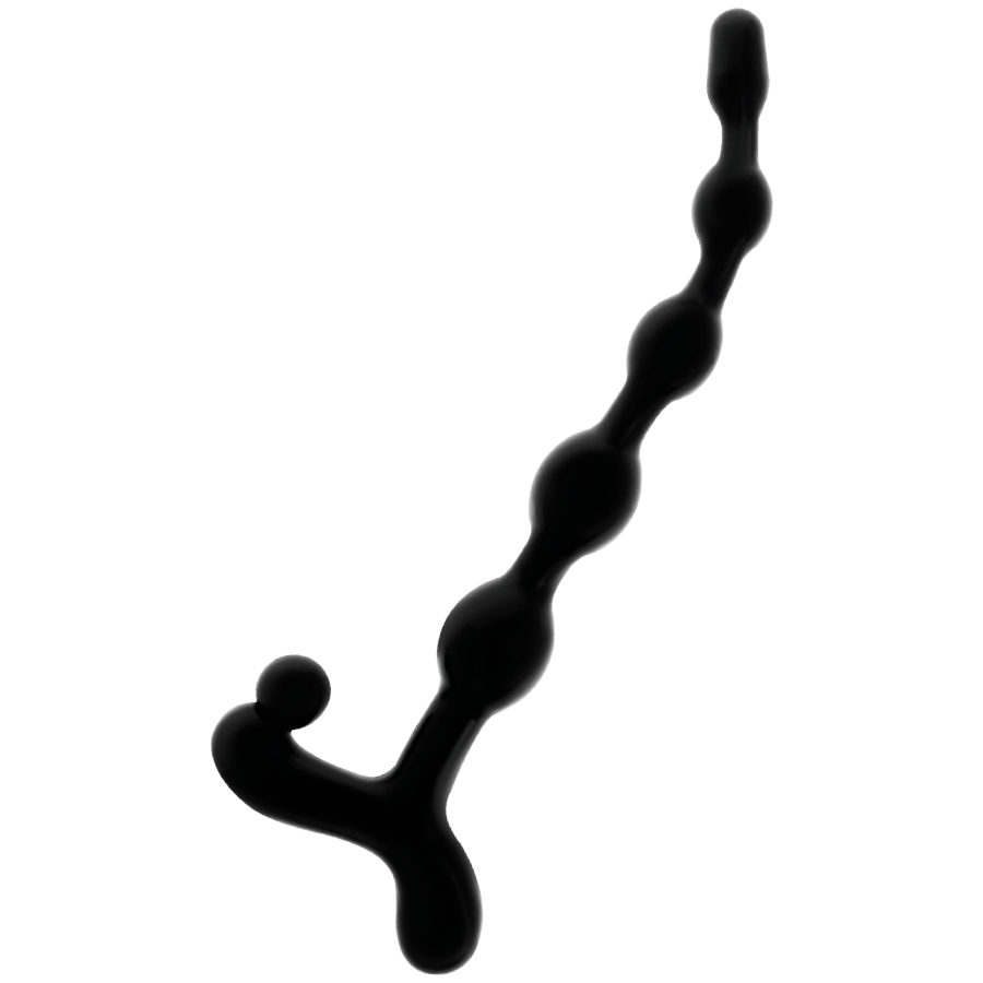 Cuentas Anales Negras 22cm