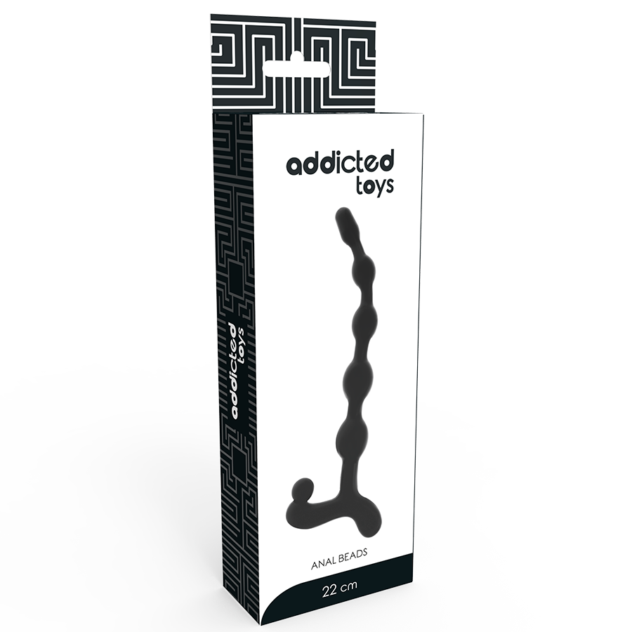 Cuentas Anales Negras 22cm