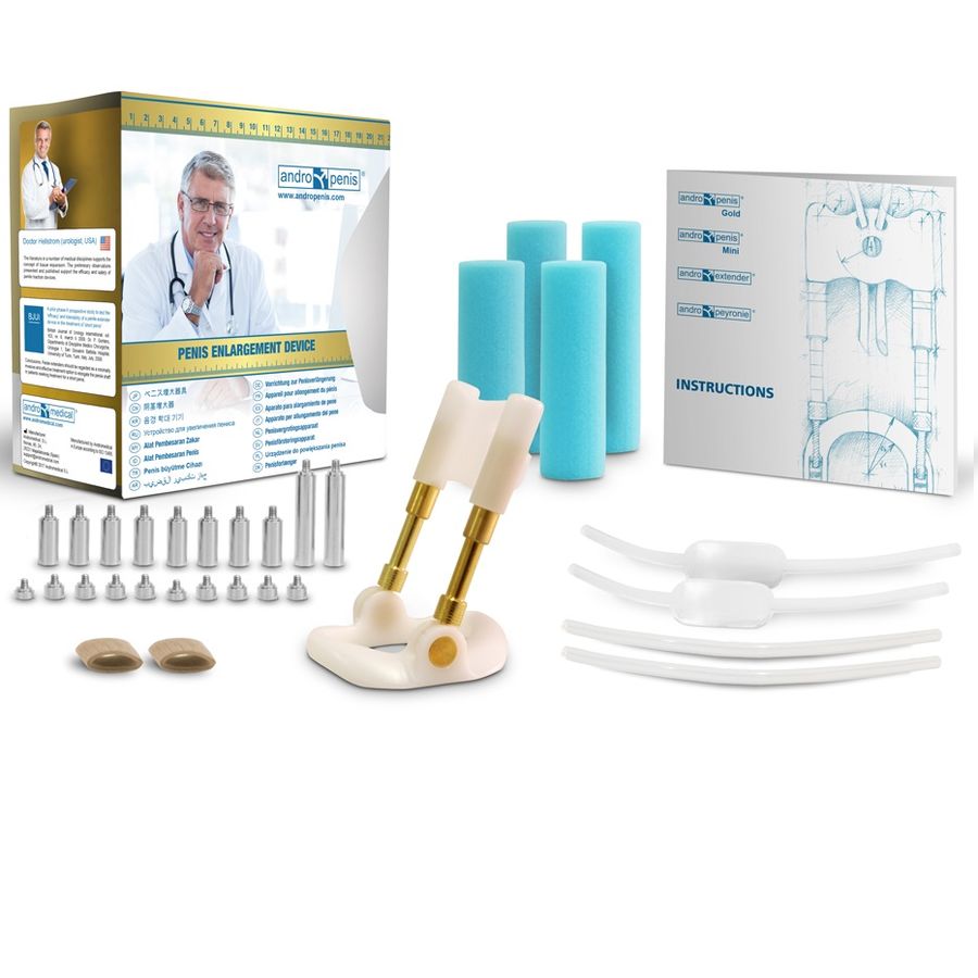 Extensor de Pene Premium Dorado