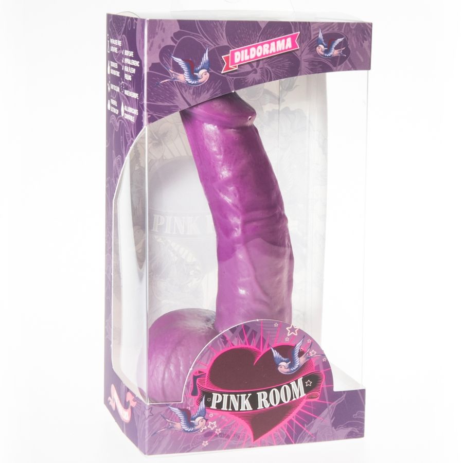 Connor 16cm Realistic Purple Dildo