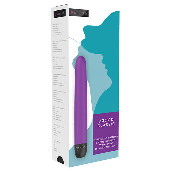 Vibrador Íntimo Clássico de Framboesa Bgood