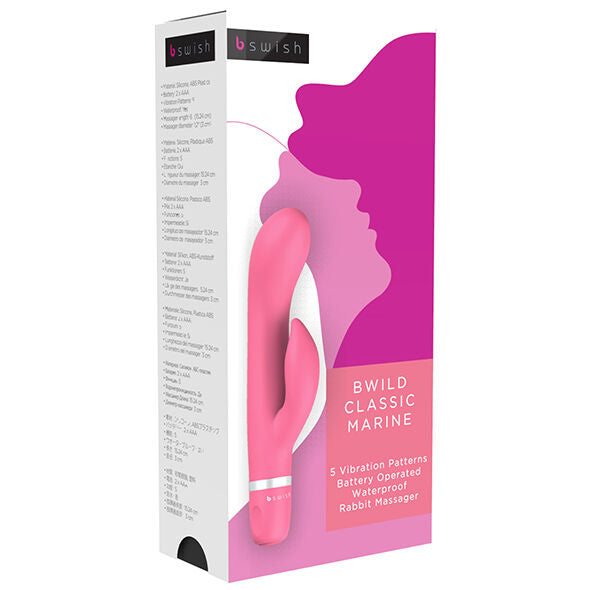 Bwild Marine Rabbit Vibrator - Guava