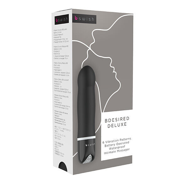 Bdesired Deluxe Elegant Black Vibrator