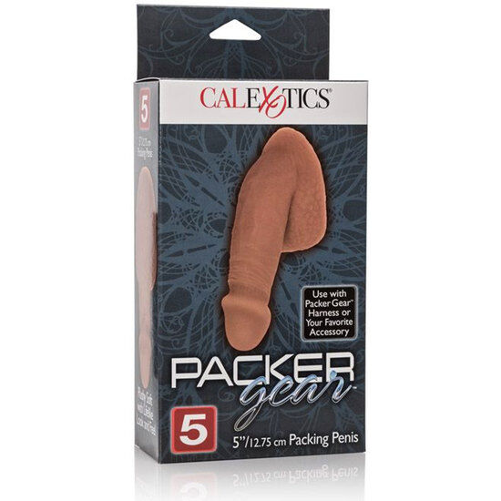 Realistic 14.5 cm Brown Packing Penis