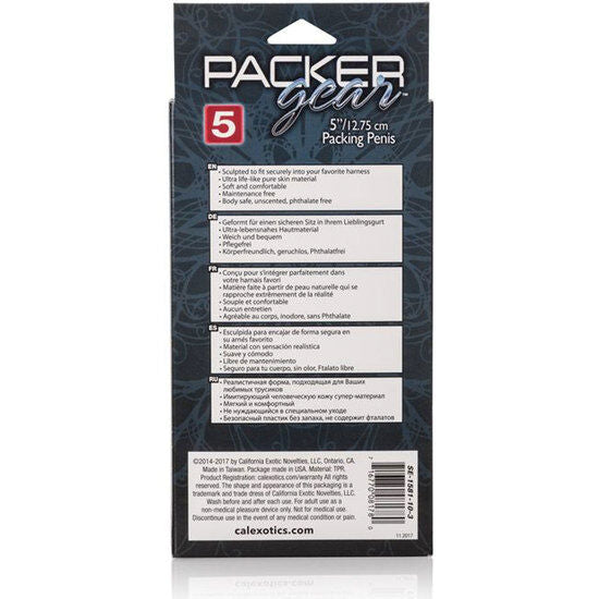 Realistic 14.5 cm Brown Packing Penis