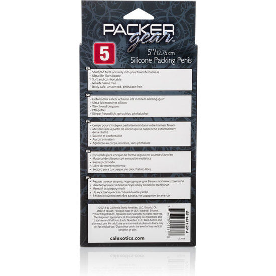 Flesh-Colored 12.75cm Silicone Packing Penis