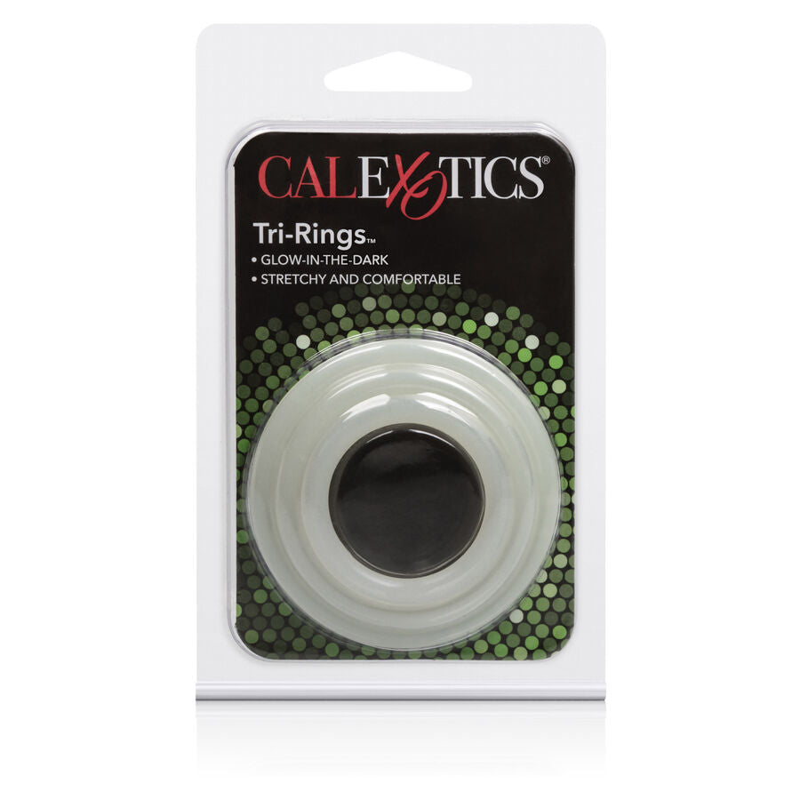 Glowing Tri-Rings Sex Toy Set
