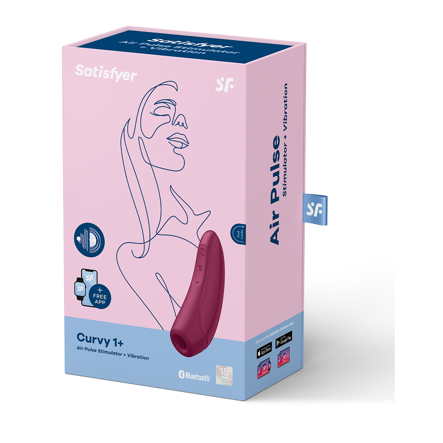 Curvy 1 Red Pink Intimate Sex Toy