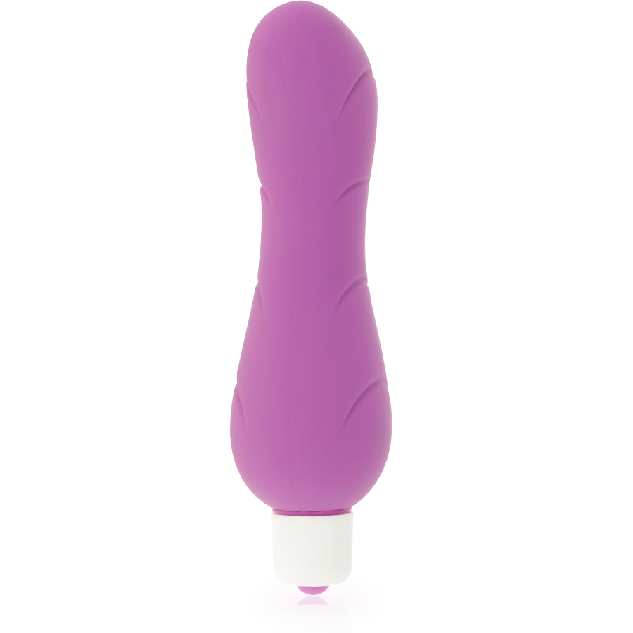 Vibrador de Punto G de Silicona Púrpura