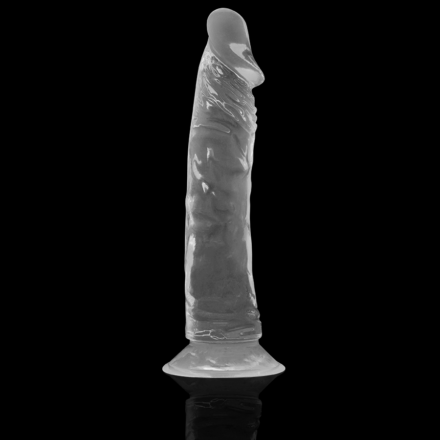 Clear Realistic Dildo 21 cm x 4 cm