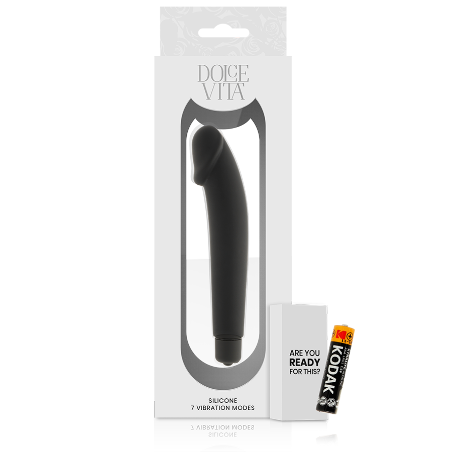 Realistic Black Silicone Sex Toy