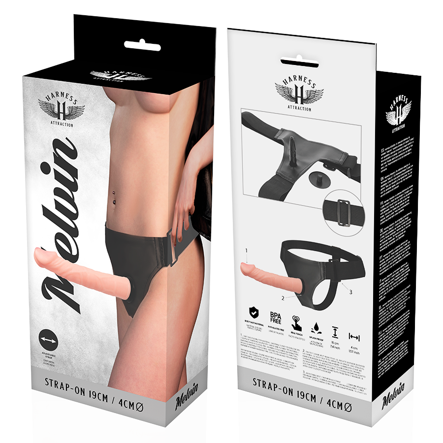 Melvin Realistic Dildo 19cm x 4cm