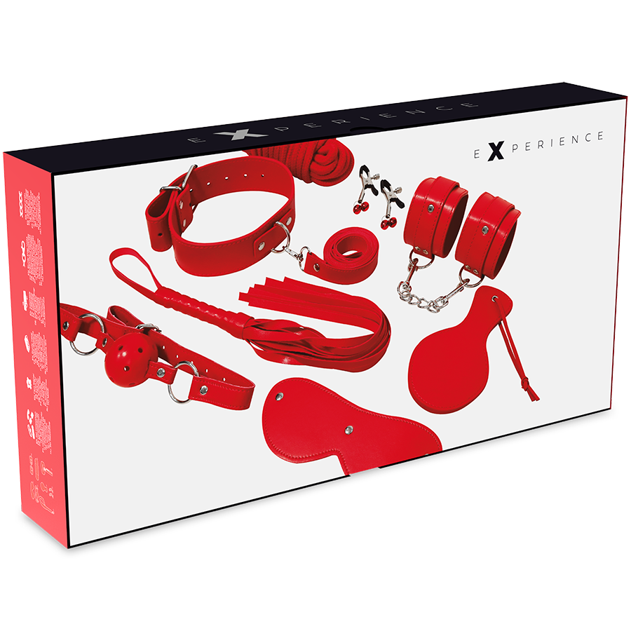 Kit de Fetiche BDSM Serie Roja