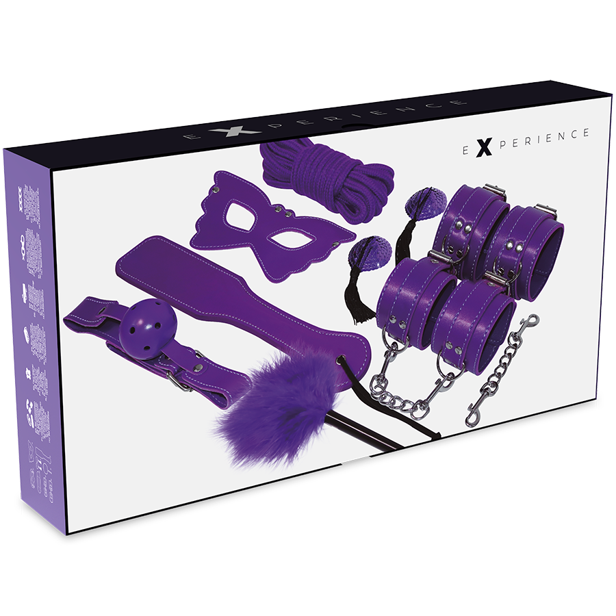 Kit de Placer Fetichista BDSM Púrpura