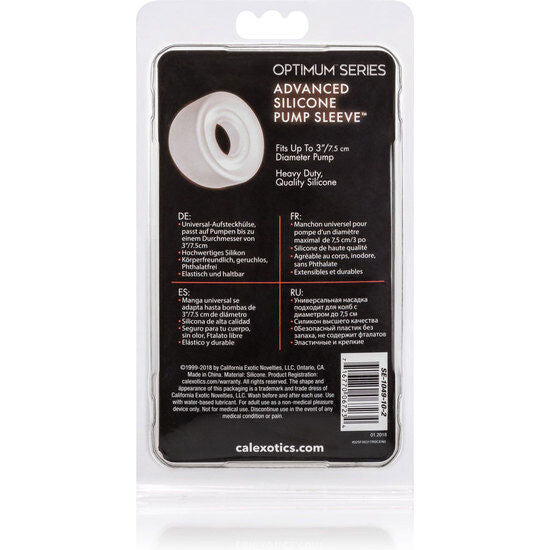 Advanced Silicone Pump Sleeve - Clear